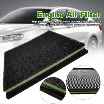 

Repair Easy Install Automotive Engine Air Filter Car Improve Acceleration Multifunction Replacement Part Washable For SUPER DUTY