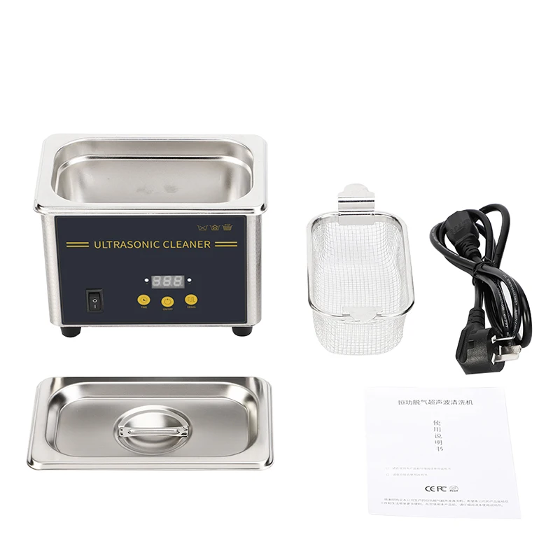 EIWEI Digital Ultrasonic Cleaning Machine 50W 40kHz for Cleaning