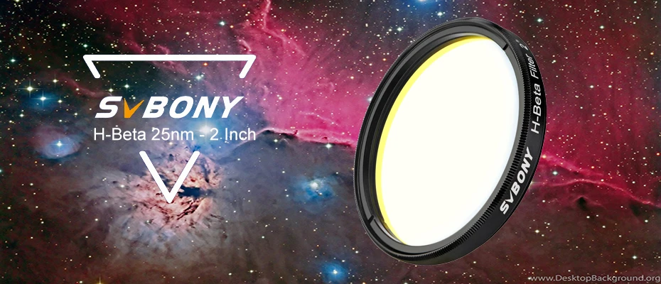 SVBONY 2" H-Beta 25 nm visueller Nebulositätsokularfilter für Horsehead Nebula California und Cocoon Nebulae in Dark Sky SV132 – Detail 2