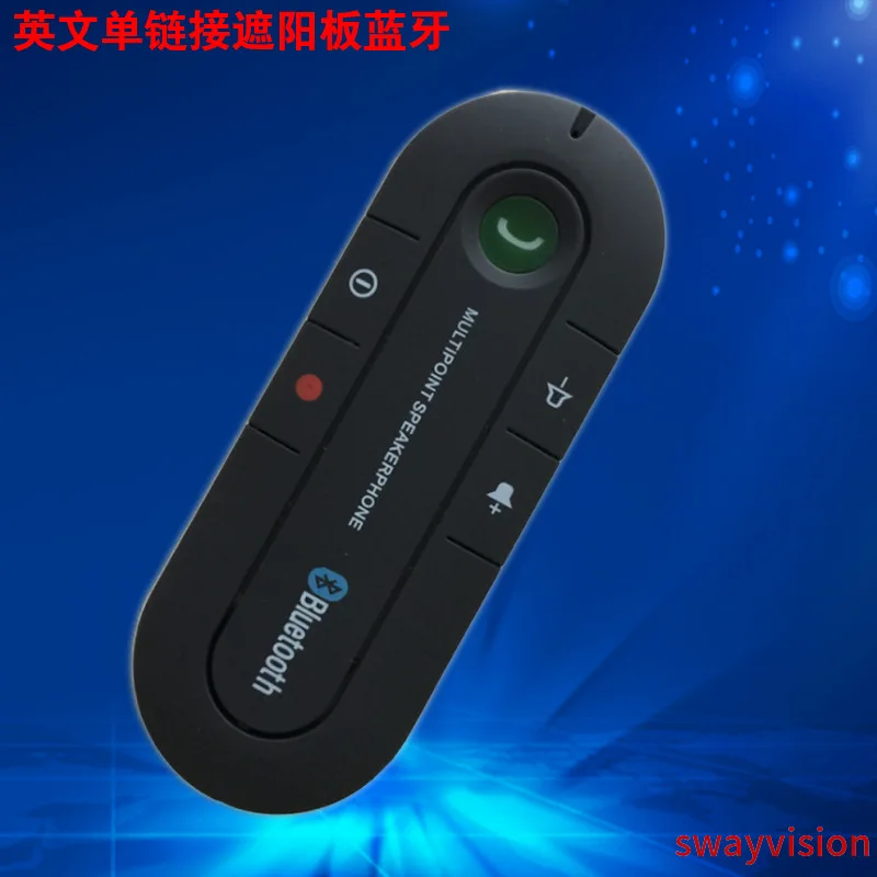 

Hot sale sun visor car Bluetooth version 4.1 car Bluetooth hands-free phone receiver music player