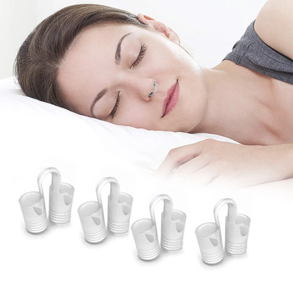 2boxes/lot Silicone Effective Anti Snoring Nose Vents Stop Snoring