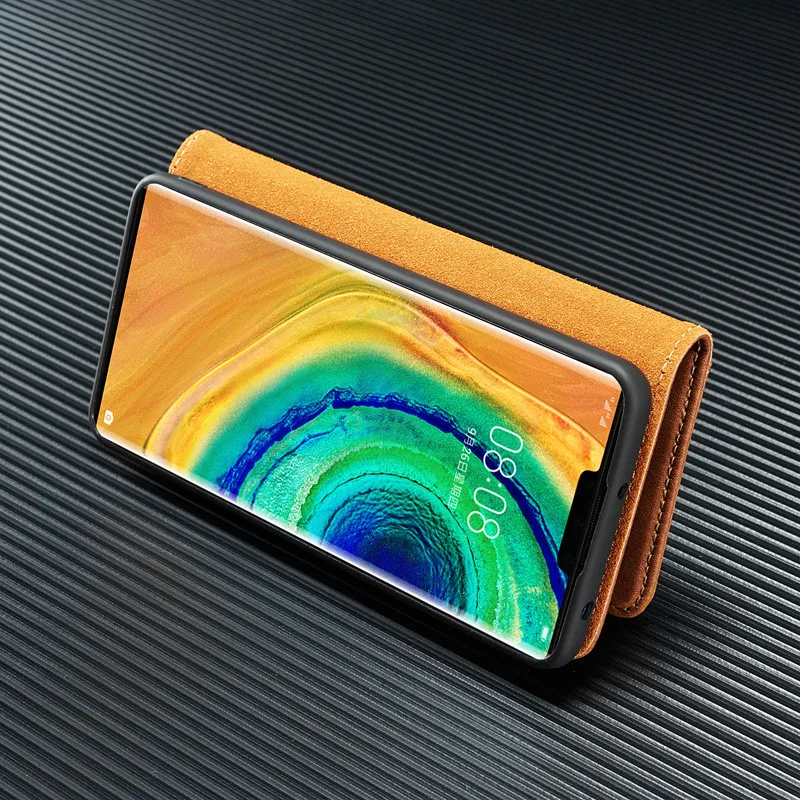 Для huawei mate 20 30 Pro Lite P20 30 Pro P умный кожаный чехол-книжка с подставкой съемный магнитный 2 в 1 съемный чехол для карт чехол