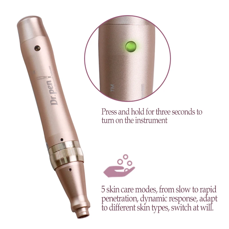 Электрическая Dr ручка Ultima M5-C Автоматическая MYM машина микро Dr. Ручка роликовая система терапевтическая ручка для ухода за кожей лица иглы инструменты для красоты