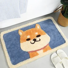 1 шт., скандинавский нескользящий коврик для ванной комнаты, дверной коврик, дверной коврик, бытовой прикроватный коврик для спальни, Впитывающий Коврик для туалета