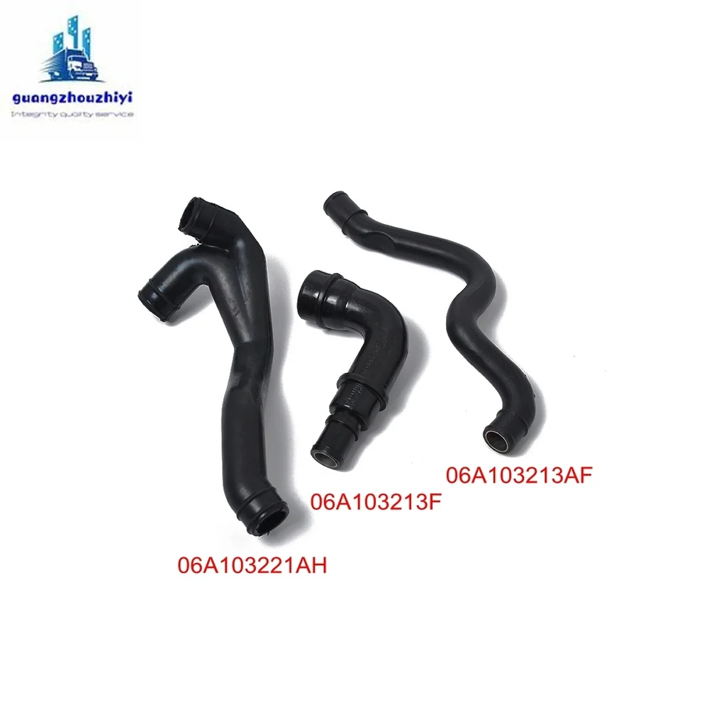 Applicable to the public for Jetta Golf MK4 Passat Audi 1.8T 06A103213F 06A103213AF 06A103221AH crankcase breathing hose 3Pcs | Автомобили