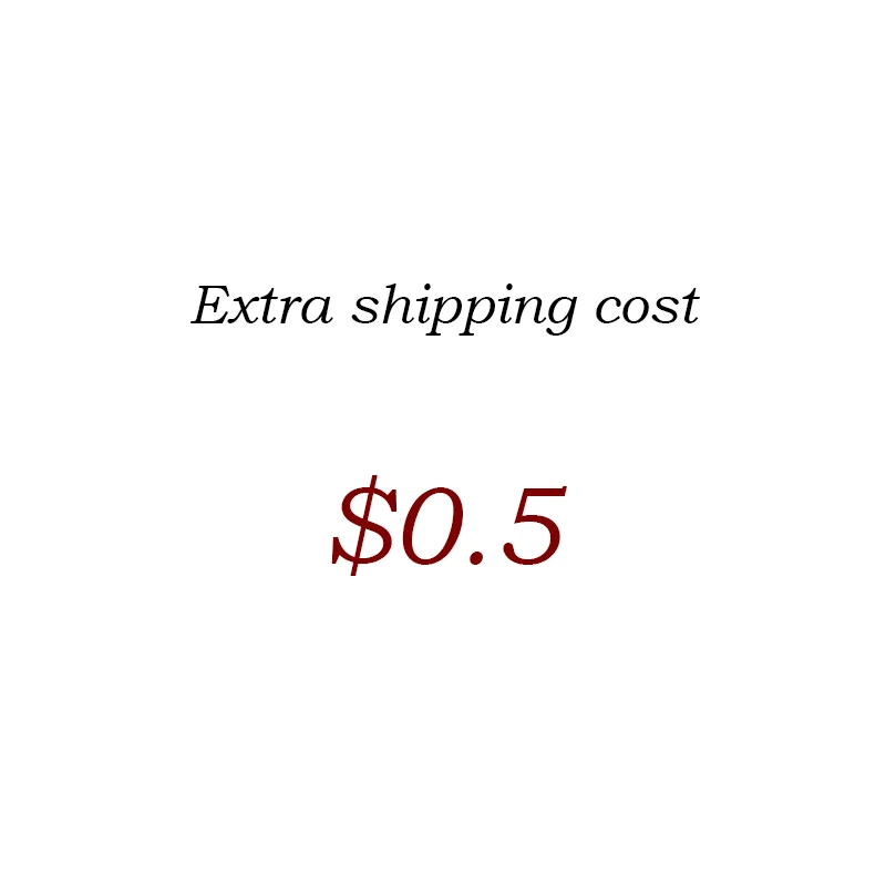 

Shipping fee $0.5