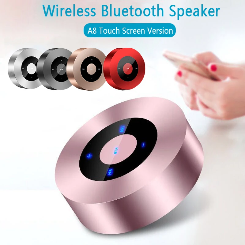 led touch design bluetooth speaker