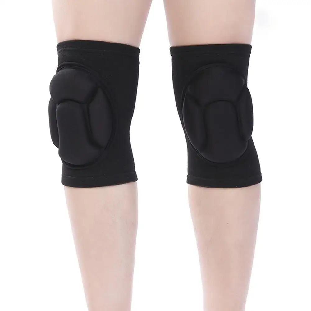 Elastic Sports Sponge Knee Pads High Density Dance Knee Protective Pads Fitness Gear For Running Mountaineering
