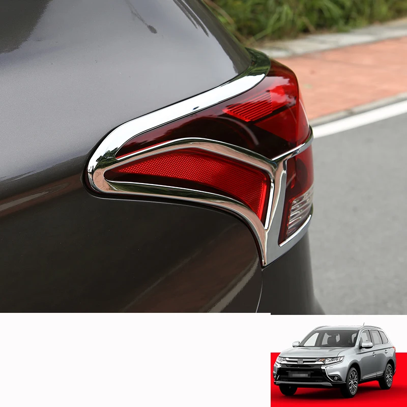 Lsrtw2017 заднего противотуманная фара рамка планки для Mitsubishi Outlander 2013 аксессуары для интерьера