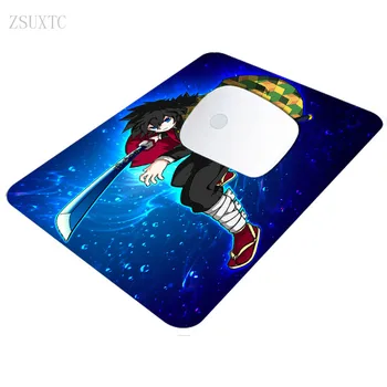 

Anime Demon Slayer Kimetsu No Yaiba Gaming small Mouse rectangle Pad Computer Mousepad Mause Pad Keyboard Desk Mat
