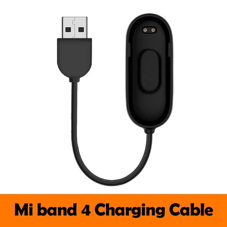 For Mi Band 4 Зарядный кабель для mi Band 3 4 умный Браслет для Xiao mi Band 4 3 зарядный кабель USB для передачи данных Колыбель зарядное устройство адаптер провода - Цвет: For Mi Band 4