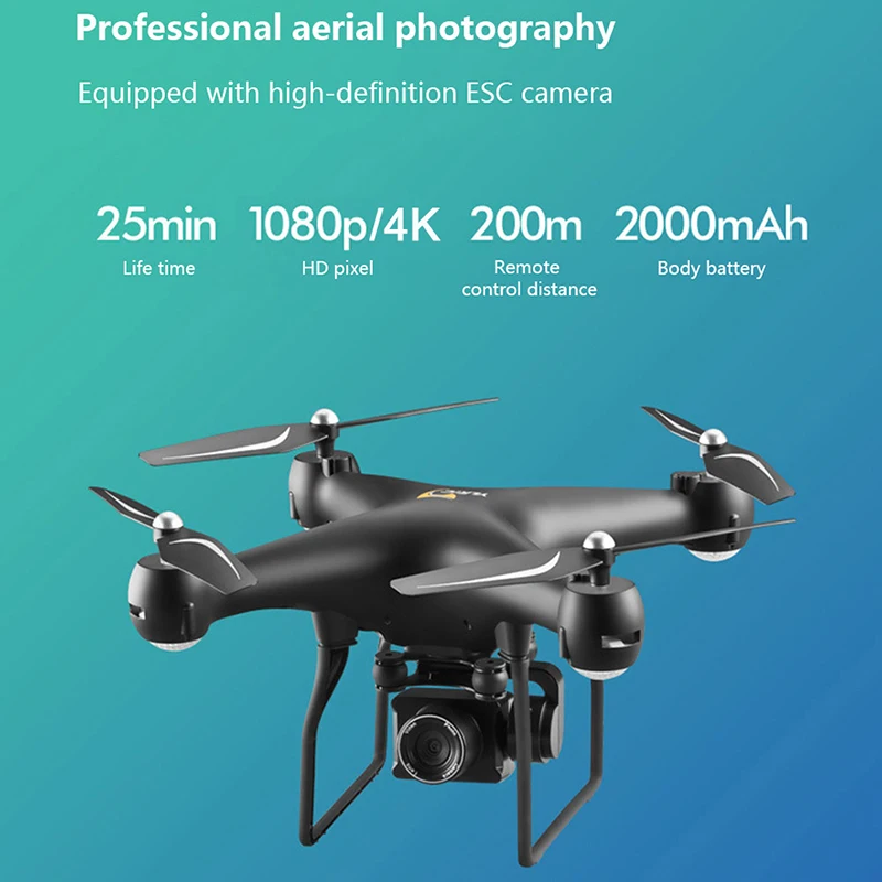 Профессиональный беспилотник с 4K вращающейся ESC камерой HD WiFi FPV высота удерживает широкий угол RC Квадрокоптер Вертолет игрушка VS XY4 E58