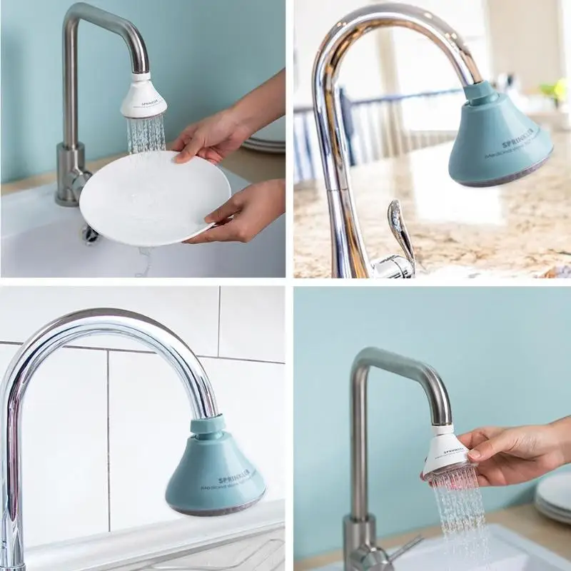 Faucet Extenders High-quality Durable ABS 360 Rotate Purifier Home Faucet Water Saving Device Nozzle Filter Kitchen Supply