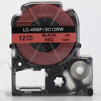 

6Pcs ST12KW SS12KW Combo Set 12Mm Cassette Refills for Epson LabelWorks LC-4WBN9 LW-300 LW-500 LW-700 Label Maker