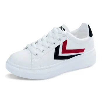 

Small white shoes thick bottom 2020 spring and autumn wild casual board shoes explosion models ladies flat shoes women's shoes