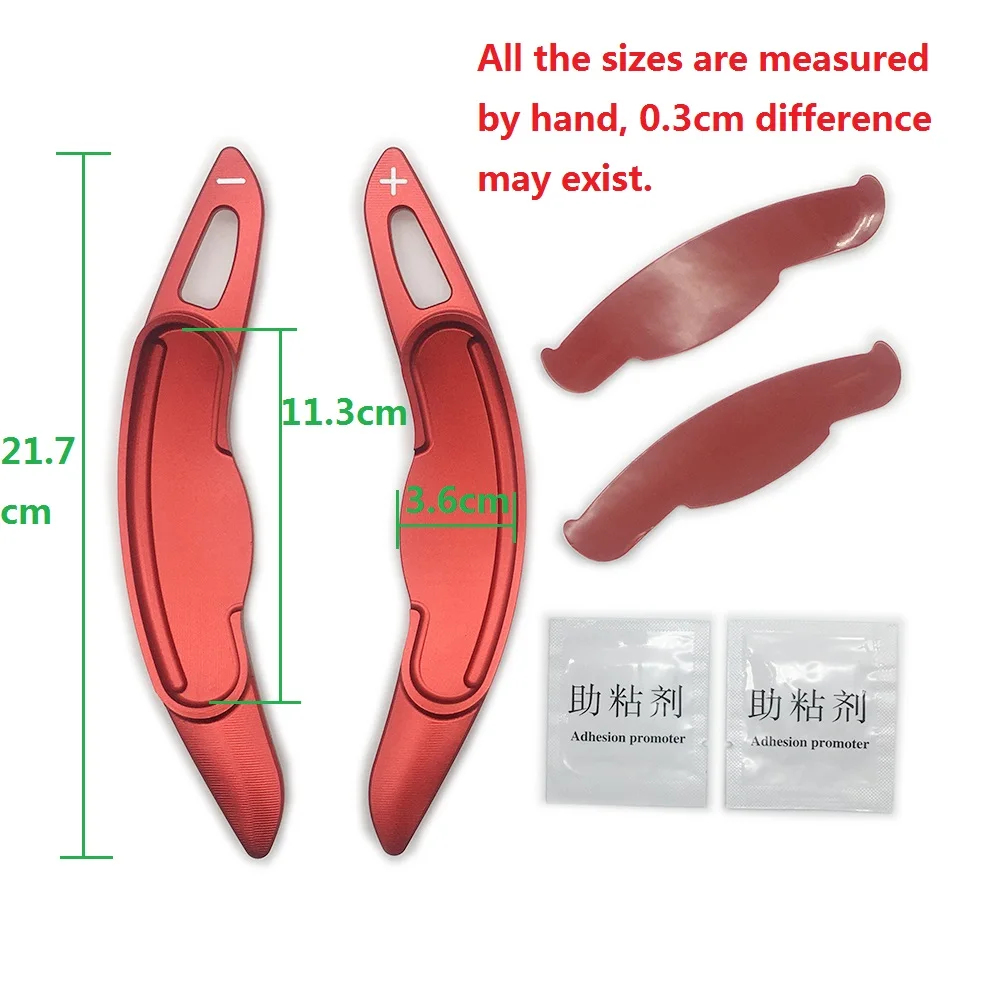 For MINI Cooper S JCW F54 F55 F56 F57 F60 Countryman Clubman Accessories Steering Wheel Shift Paddle Extension Cover Aluminum