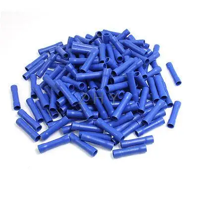 

FRD2-195 Blue PVC Insulating Female Crimp Cable Terminals Connectors 200pcs