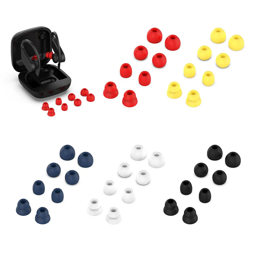 

Earphone In-Ear Silicone Case Pads Cushion for Beats Powerbeats Pro/Powerbeats 3 Wireless Bluetooth 3 Sizes+double flange Cases