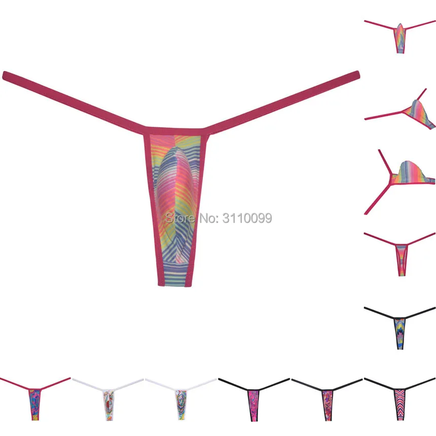 

Men's Exquisite Narrow Front G-String Tangas Frivolous breathable Underwear Stretchy String Bikini