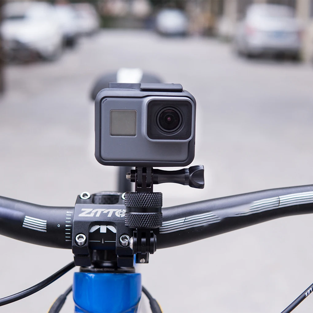 Запасная стойка для крепления на руль велосипеда Gopro, держатель для камеры на руль велосипеда, вращение на 360