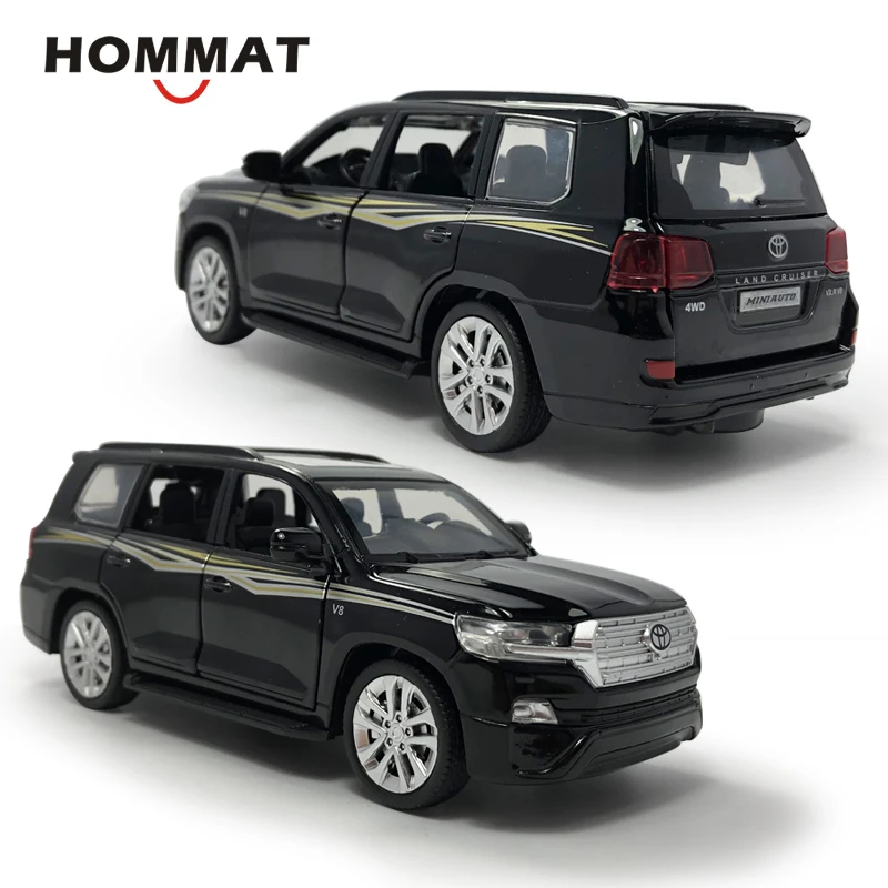 

HOMMAT 1:32 Toyota Land Cruiser SUV Metal Alloy Toy Car Model Diecasts-&-Toy-Vehicles Model Car Gift Toys For Children Boys Cars