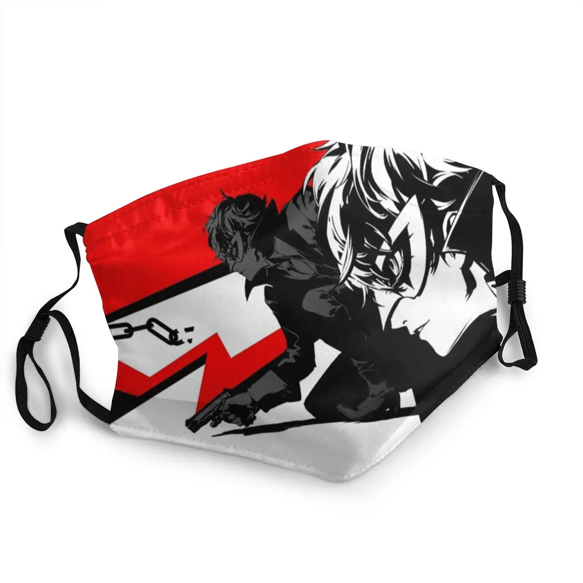 Joker Persona 5 Reusable Face Mask Japanese Videos Game Cosplay Anti Haze Dust Protection Cover Respirator Mouth Muffle | Аксессуары для