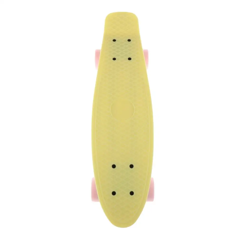 22inch Complete SkateboardCruiser Skate Board Retro Longboard for Beginners Kids