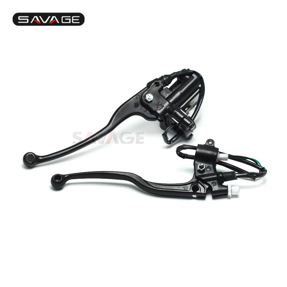Clutch Brake Master Cylinder Reservoir Kit For YAMAHA WR125 MT-125 YZF R125 R15 V1/V2/V3 Motorcycle Accessories Levers Black