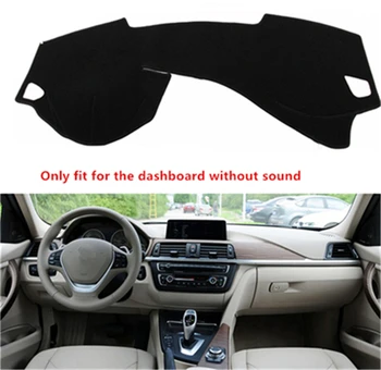 

SJ Car Inner Auto Dashboard Cover Dashmat Pad Carpet Sun Shade Dash Board Cover Fit For BMW 3S NO Sound 2013 2014 2015 2016-2019