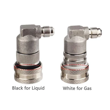

Ball Lock Disconnect Homebrew Beer Keg Connectors MFL 1/4 Inch Ball Lock Disconnect Dispenser for Barware Replacement Beer Brewi