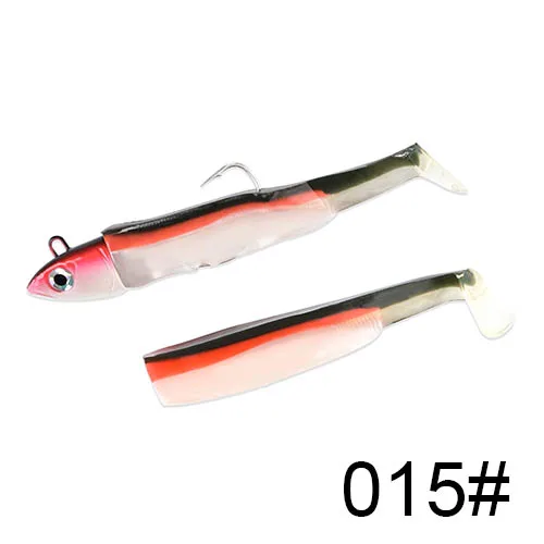 5/10/12/25g Minnow Lead Head Soft Fishing Lure Wobblers Jig Head Silicone Bait Offset Hook Jigging Fishing Tackle For Bass Pike - Color: Mix 015