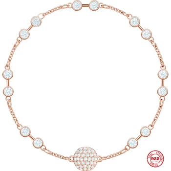 

2020 New Fashion Charm Pure 925 Silver Original 1:1 Copy, Light Feathers Gorgeous Fashion Bracelet Women Luxury Jewelry Gifts