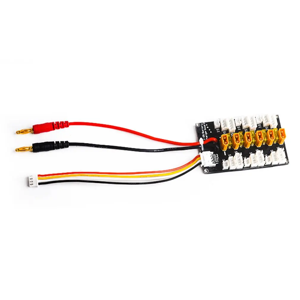 XT30 мульти Lipo параллельная сбалансированная зарядная плата для 2 S 6 RC зарядное