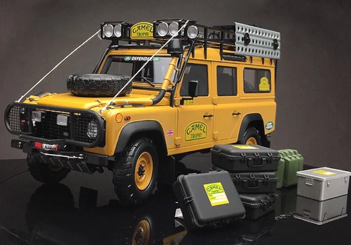 Оригинальный авторизованный подлинный почти реальный 1/43 Land R более Defender 90 110