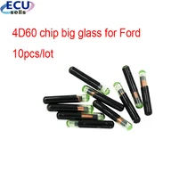 10 pezzi X vetro bianco 4D60 chip grande per Ford/per mazda