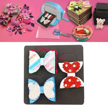 

Bow Bowknot Wooden Cutting Dies Stencil DIY Scrapbooking Album Stamp Paper Card Embossing Craft Decor Aceessory