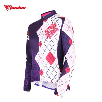 

Womens Cycling Long Sleeve Jersey Bike Clothing Breathable Quick Dry Bicycle Clothes Sportswear MTB Jerseys
