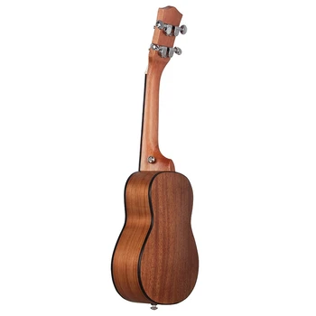 

21 Inch Ukulele Walnut Wood Soprano Ukulele Acoustic Guitar Ukelele Mahogany Fingerboard Neck Hawaii 4 String Guitarra