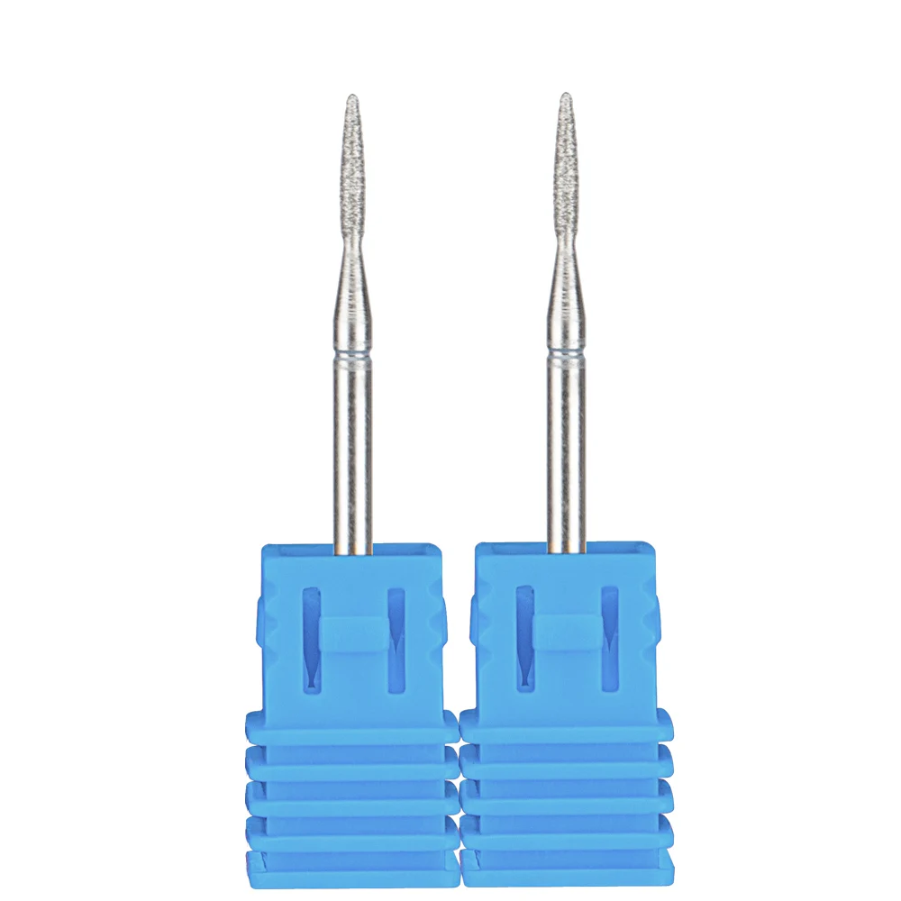2 шт./лот алмазные фрезы для маникюра, фрезы для педикюра, сверла для ногтей, биты-аксессуары, насадки для маникюрных фрез, пилки для ногтей - Цвет: 5U E 2PCS
