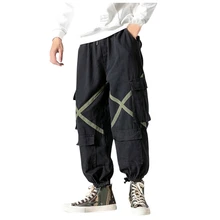 Мужская плюшевая Повседневная серия, однотонные леггинсы, комбинезоны, большие удобные штаны, спортивные штаны, джоггеры, Pantalon homme, уличная одежда в стиле хип-хоп