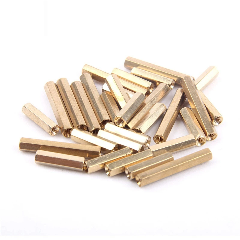 

750 Pcs/Set M3 Brass Studs Pillars Standoff Spacers Screw Isolation Spacing Screws Kit