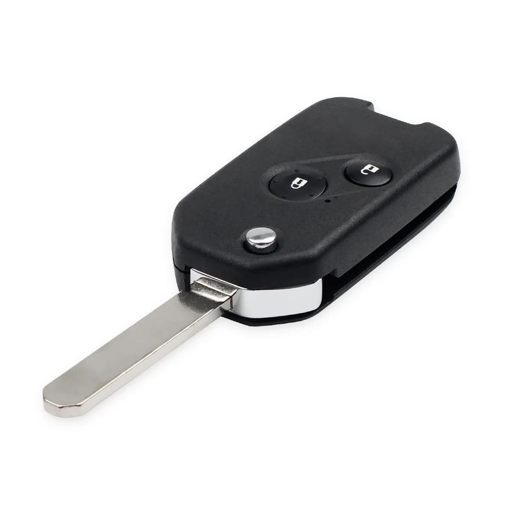 2/3/4 Buttons For Honda Accord Civic 2006-2011 CRV Pilot Fit With Rubber Pad Modified Remote Flip Car Key Shell Case key case car key shell car remote key car key key shell