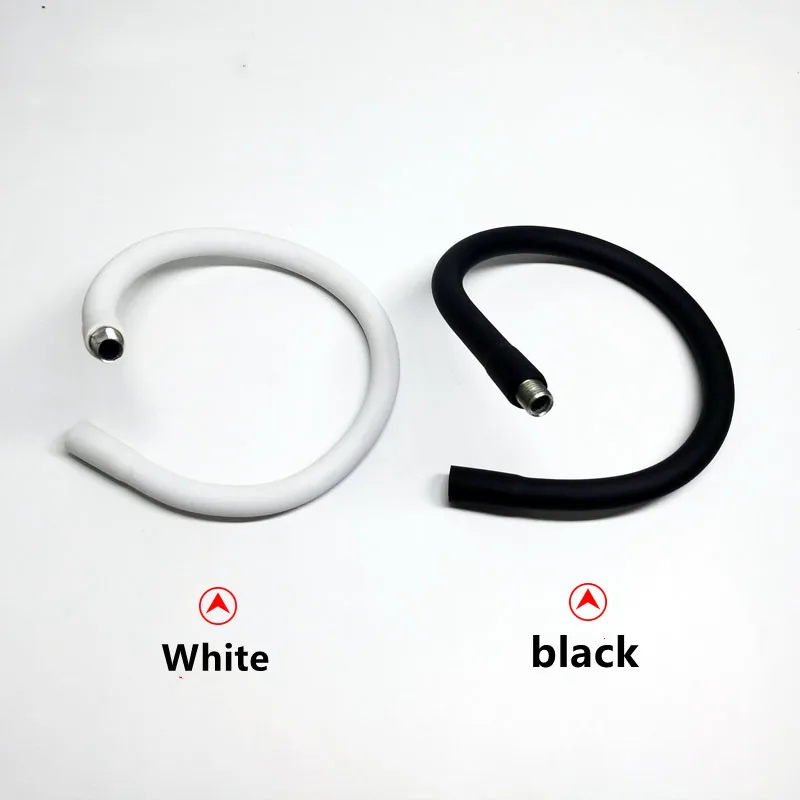 Dia 12mm M10 Male Female Thread Soft Light Flexible Conduit DIY Metal Silicon Gooseneck Hose Serpentine Tube Clamp Lamp 1pcs led gooseneck tube