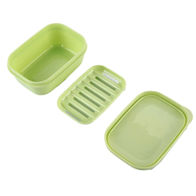 Boîte à Savon De Voyage Avec Couvercle Anti-Fuite - Bleu Pour Douche, Sport Et Camping