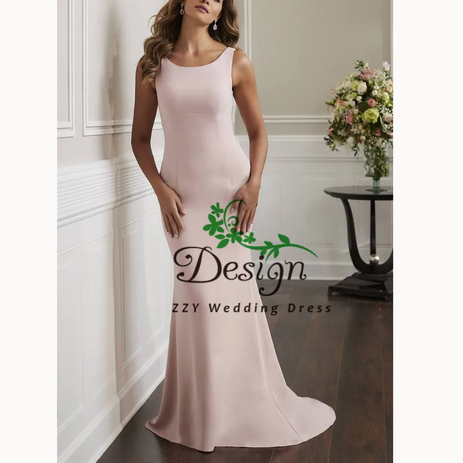 Курти для женщин розовый атласный материал развертки поезд vestido madrina boda винтаж плюс размер мать невесты платья с курткой