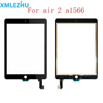 

10Pcs For iPad 6 For iPad Air 2 2nd Gen A1566 A1567 9.7" Touch Screen Digitizer LCD Outer Panel Sensor Replacement