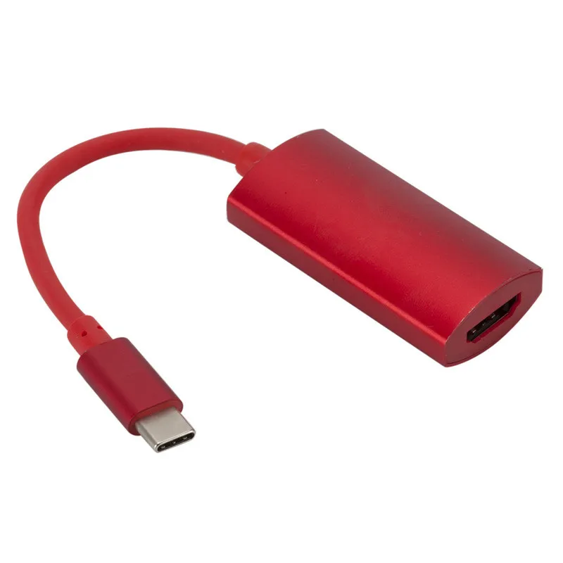 Type C USB-C-3,1 usb-хаб HDMI Thunderbolt 3 адаптер для MacBook samsung Galaxy S9 huawei P20 mate 20 Pro ТВ дисплей