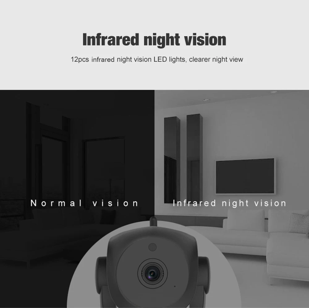 Vstarcam C24S 1080P HD Беспроводная IP камера безопасности wifi IR-Cut ночное видение аудио запись сети внутренний радионяня