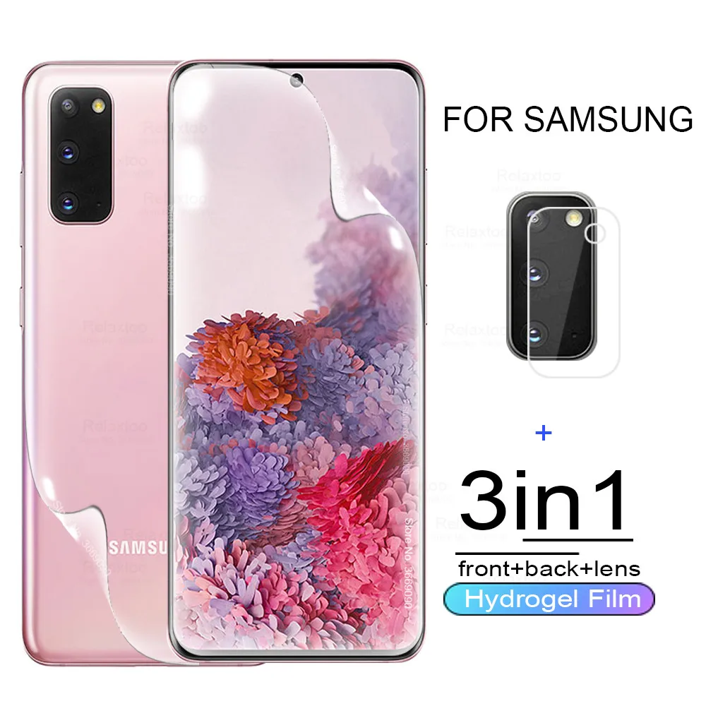 Гидрогелевая пленка для Samsung Galaxy A51 S20 Plus S 20 Ultra ultra P S10E S10 Lite | Мобильные телефоны и