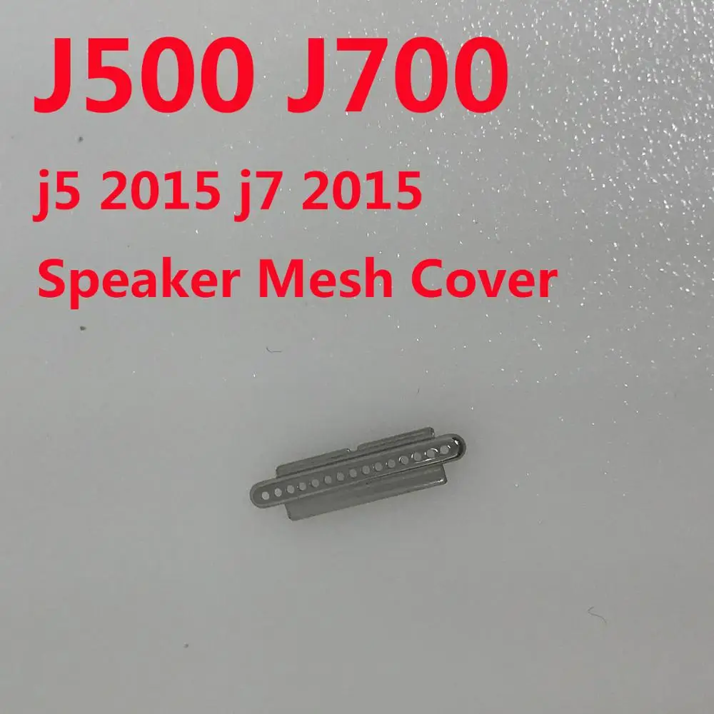 

BINYEAE 1PCS Metal Ear Speaker Mesh Cover Black Replacement For Samsung Galaxy J5 2015 J500 J7 2015 J700